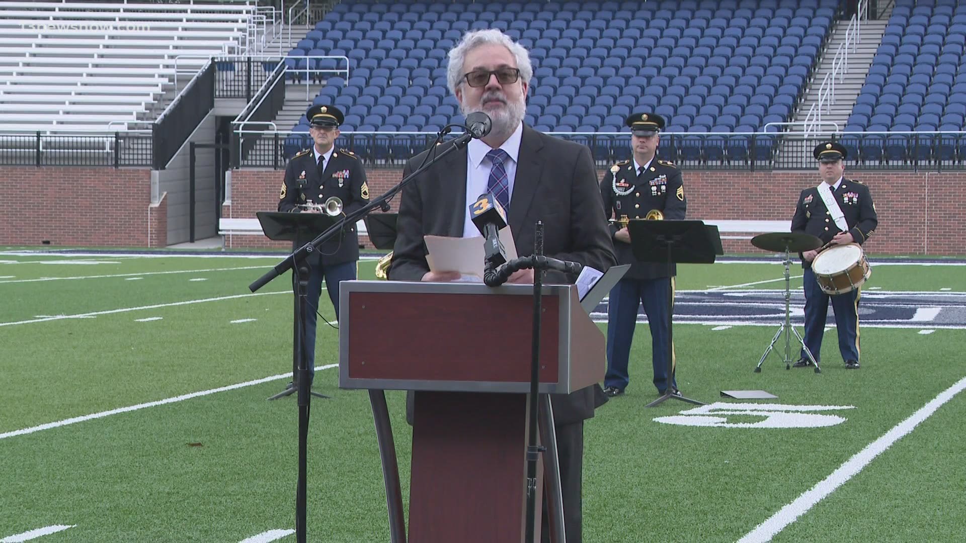 The Tattoo will be held in ODU's stadium - a larger venue than it's ever used before.