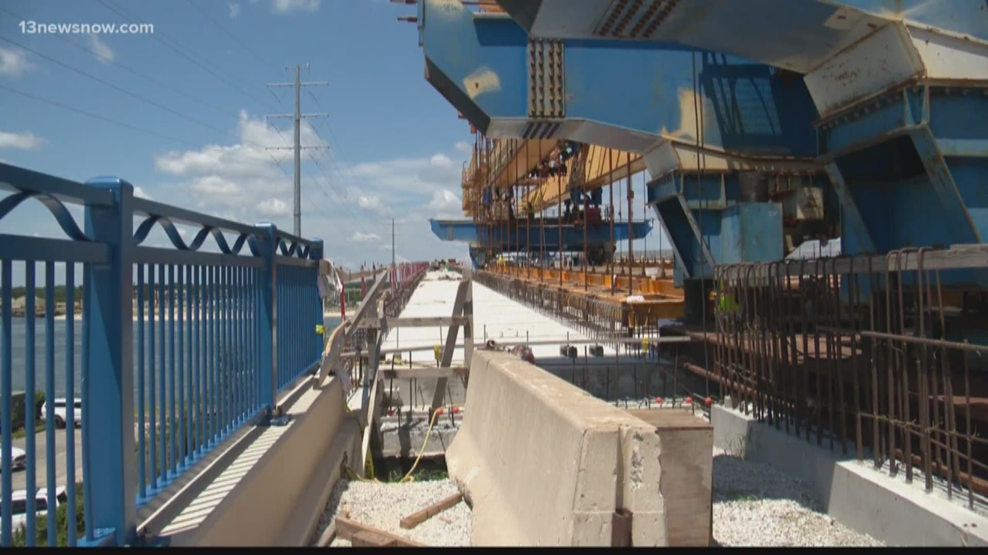 After a number of setbacks crews placed the final segment on the Lesner Bridge!