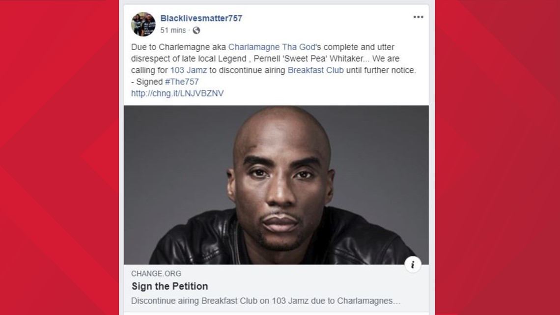 Petition launched to take 'The Breakfast Club' off 103 JAMZ after