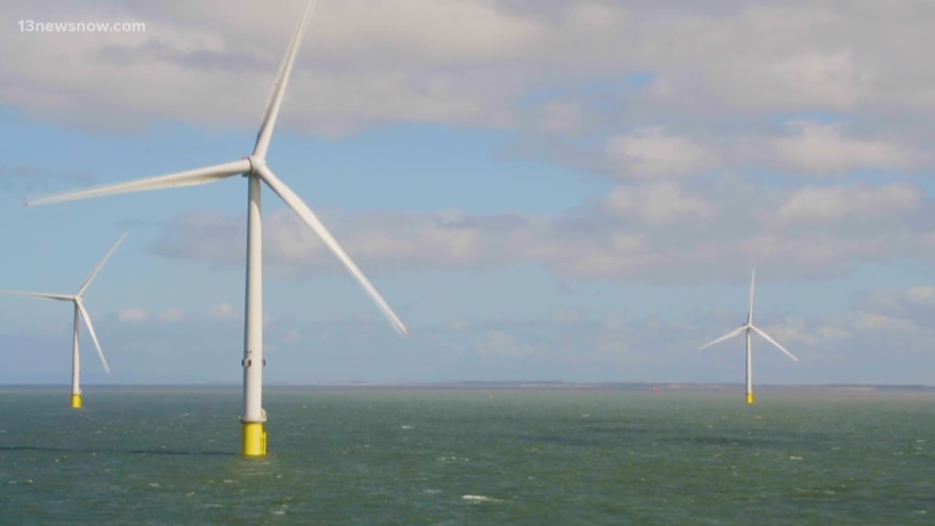 Work on wind turbines off the Virginia Beach is set to begin and green energy will be coming to the Commonwealth. They should be operational by the end of 2021.