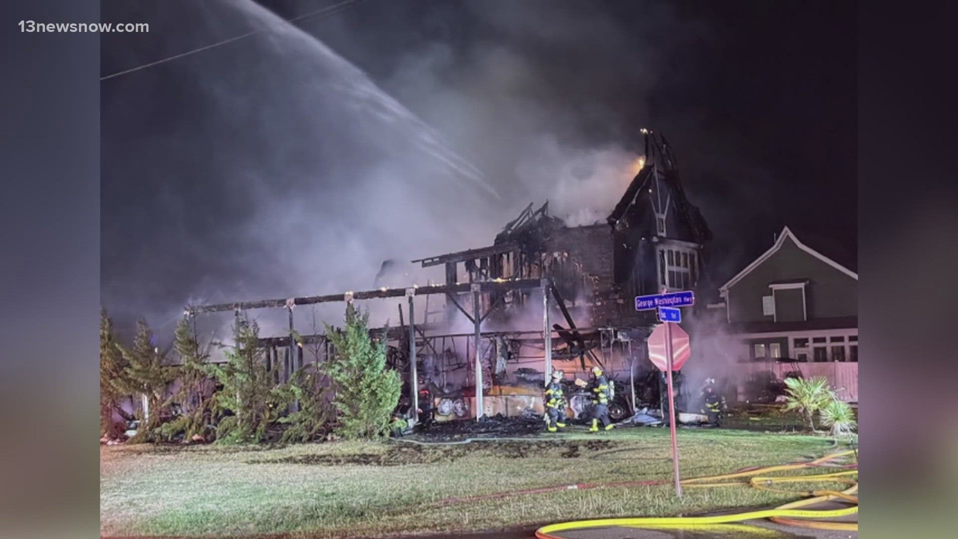 House fire displaces 2 people in Chesapeake’s Camelot neighborhood ...