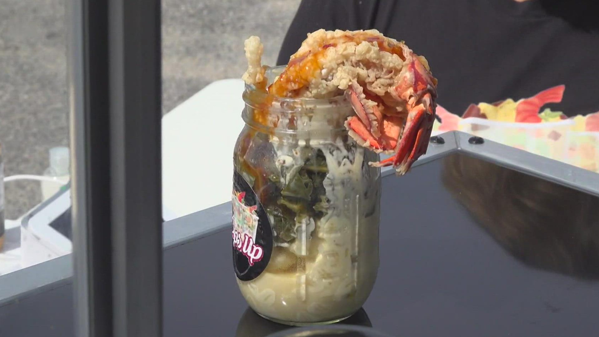 Cups Up is a food truck that offers anything from lobster tail, mac and cheese, truffle fries and more, all inside a cup to enjoy.