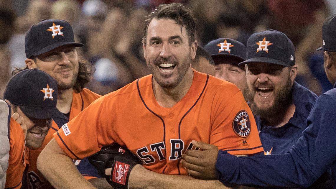 Former ODU star Justin Verlander gives up two early homers, takes