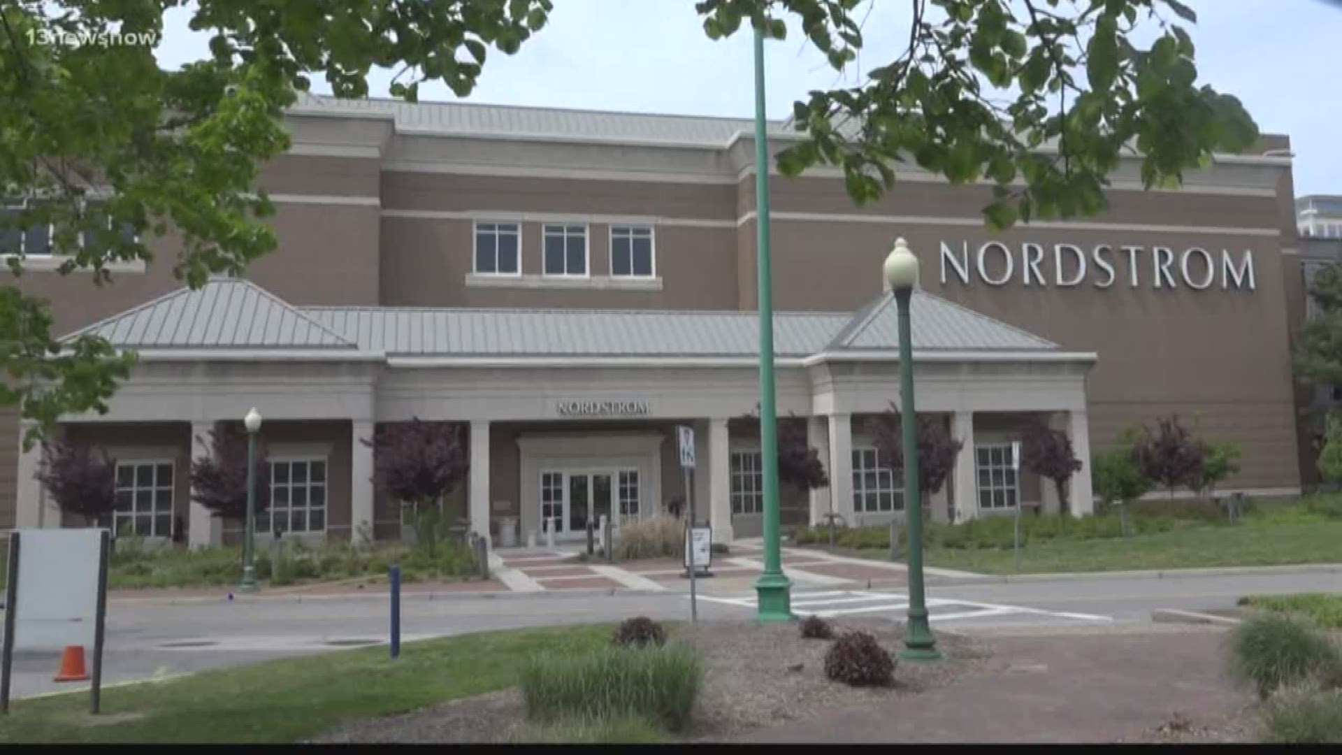 The Nordstrom at MacArthur Center, which is the only one in Hampton Roads, is facing slumping sales after taking a steep hit last year.