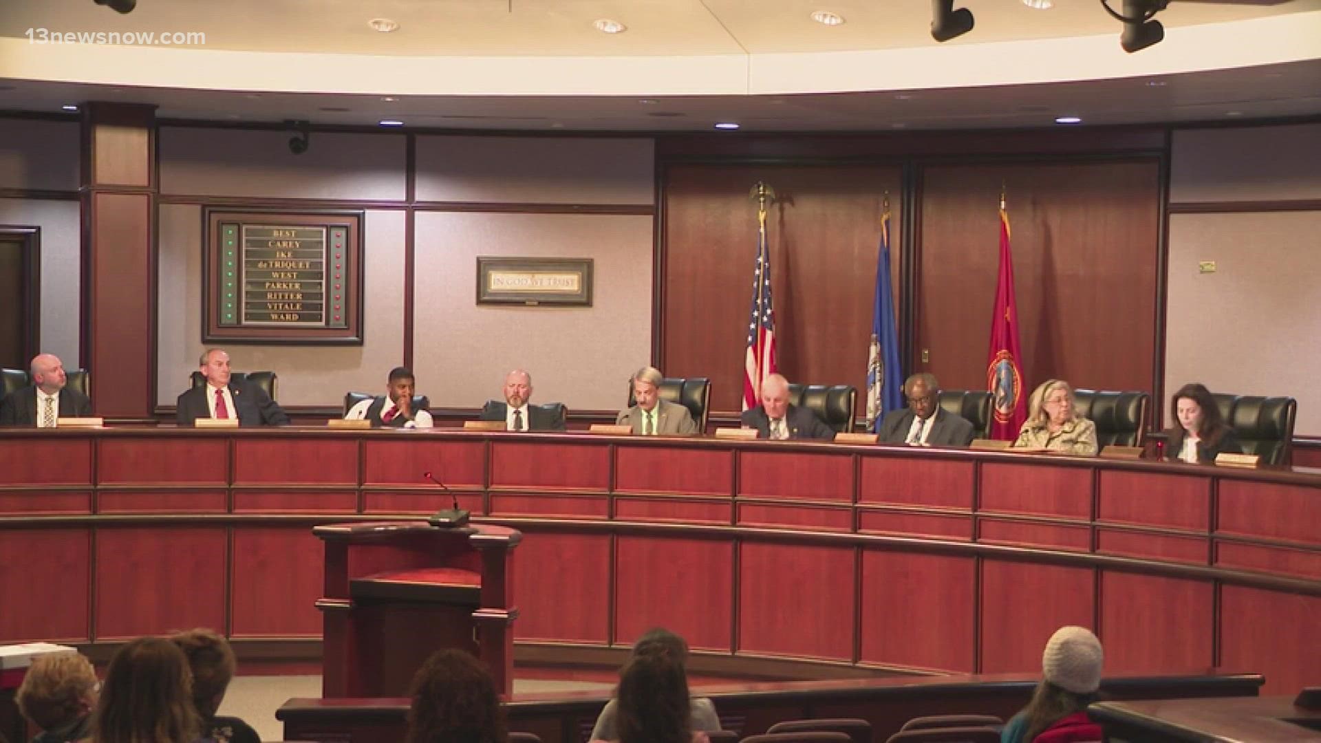 The majority of city council approved a meals tax increase from 5.5% to 6%.