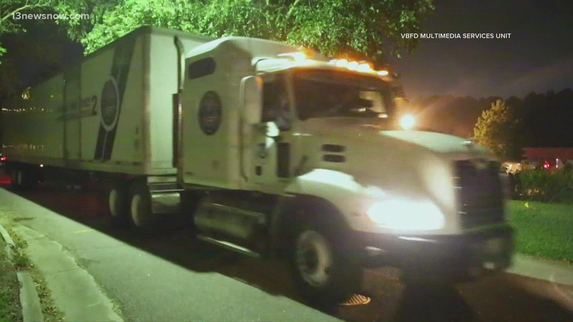 35 TF2 members left from Virginia Beach to go help people in Alexandria, Louisiana. Red Cross volunteers went down to help, too.