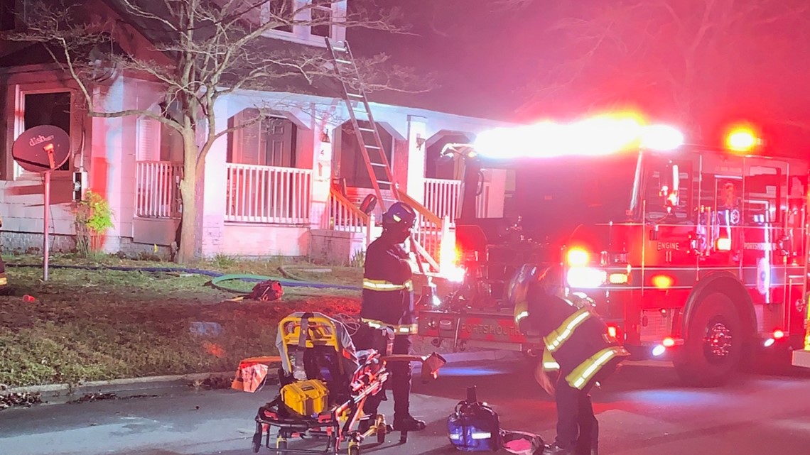 Two hospitalized following overnight house fire near George Washington ...