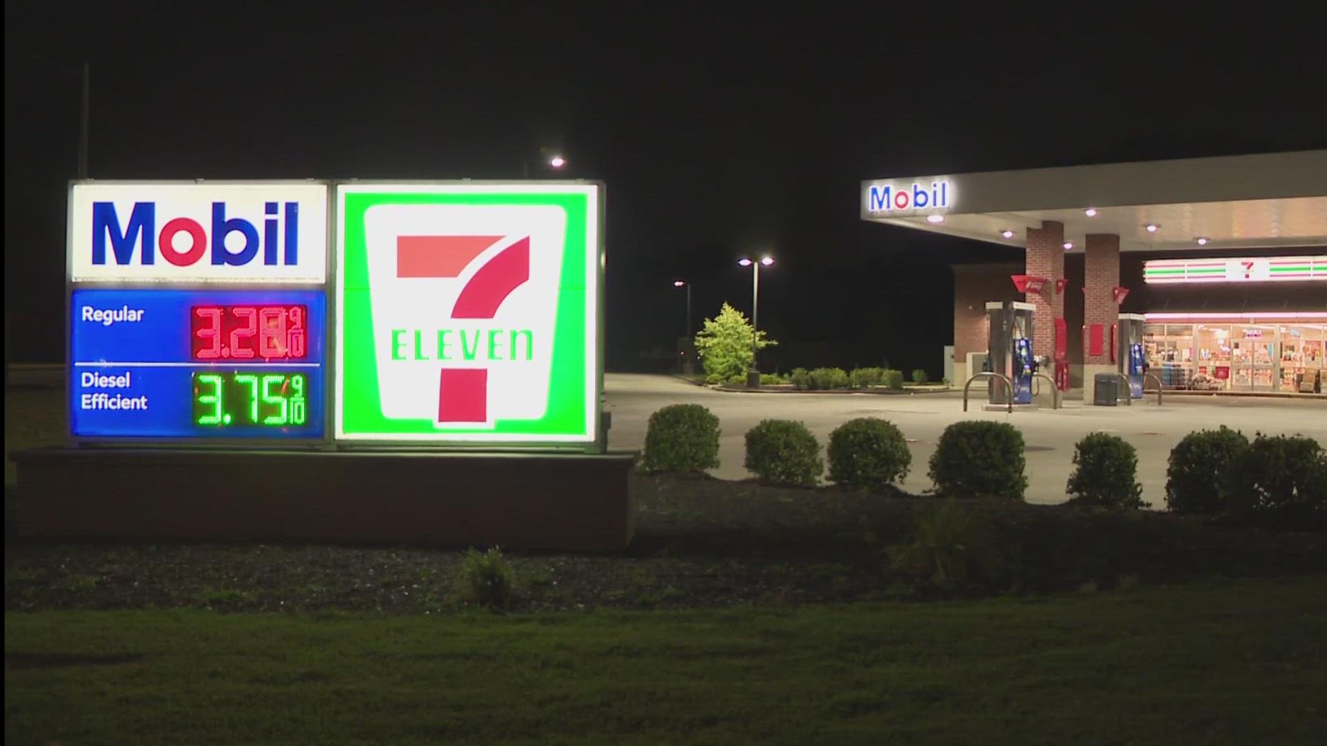 Tonight a 7-Eleven employee in Newport News is in the hospital after he accidentally shot himself!