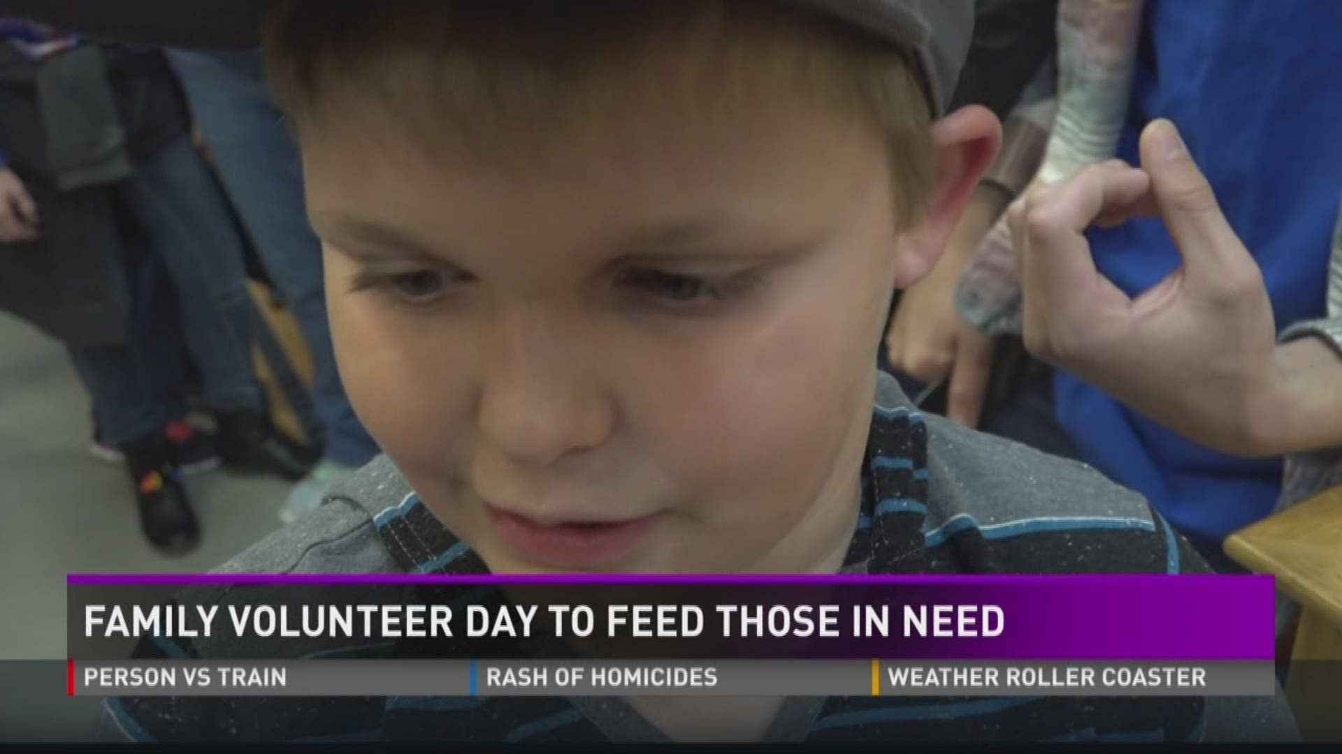 Family Volunteer Day to feed those in need