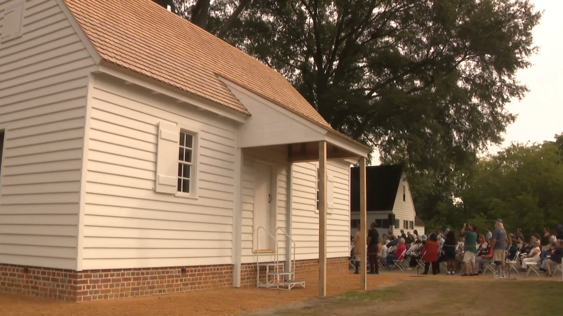 Reconstructed African Baptist Meeting House and Burial Ground opens in ...