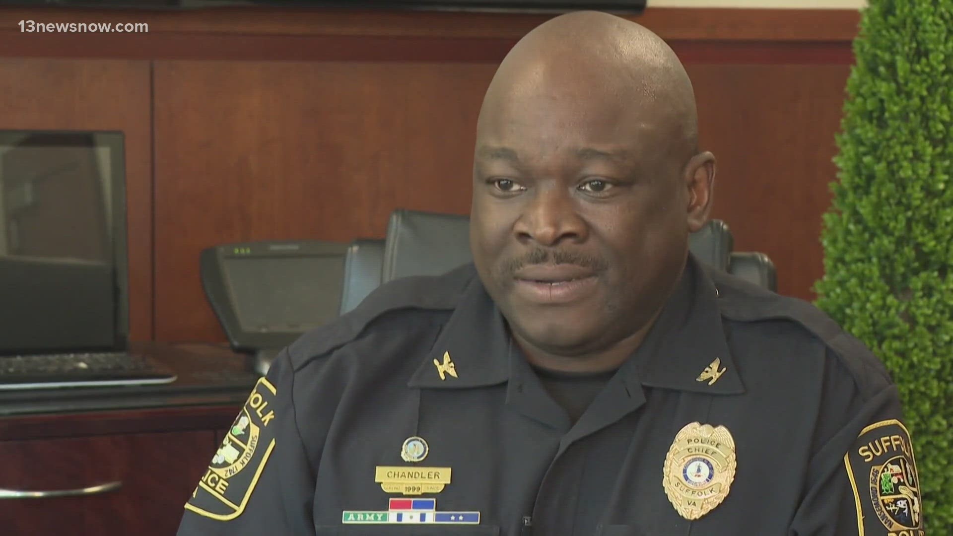 Former Police Chief Al Chandler officially retired on Monday.