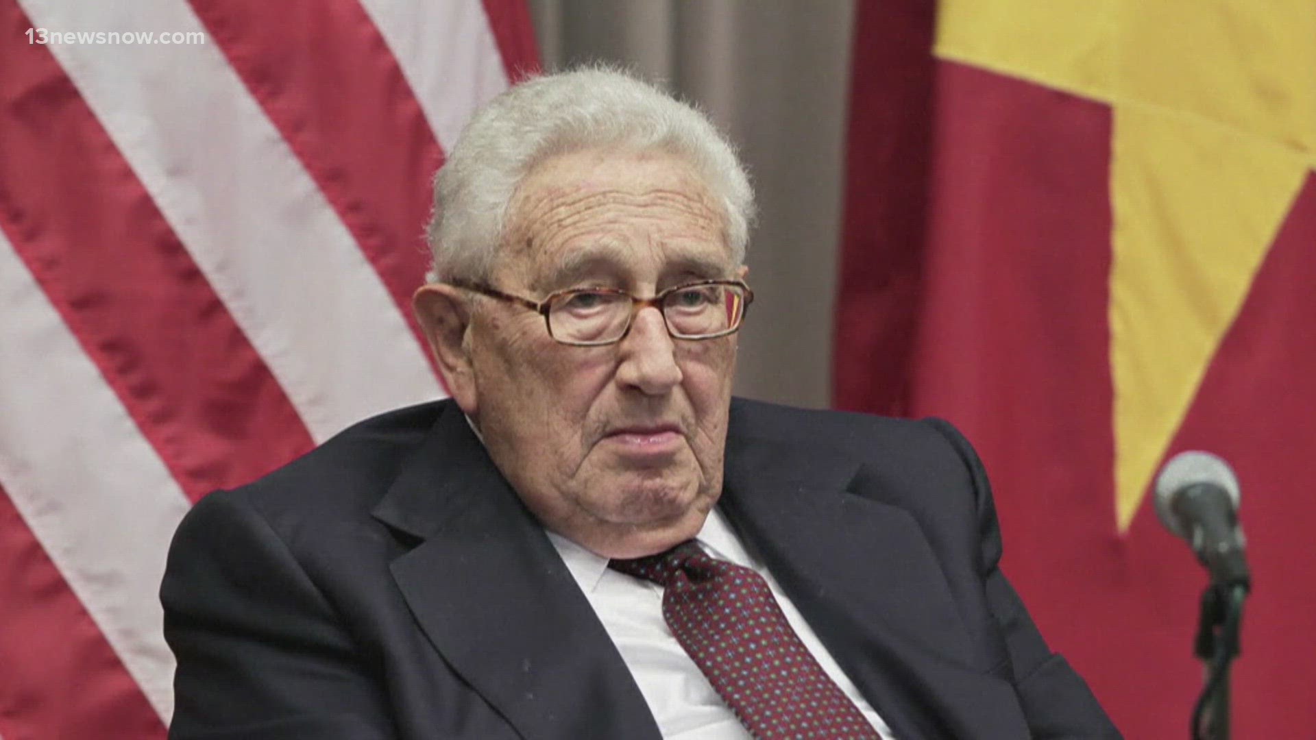 Former Secretary of State Henry Kissinger died Wednesday, his consulting firm said. He was 100.