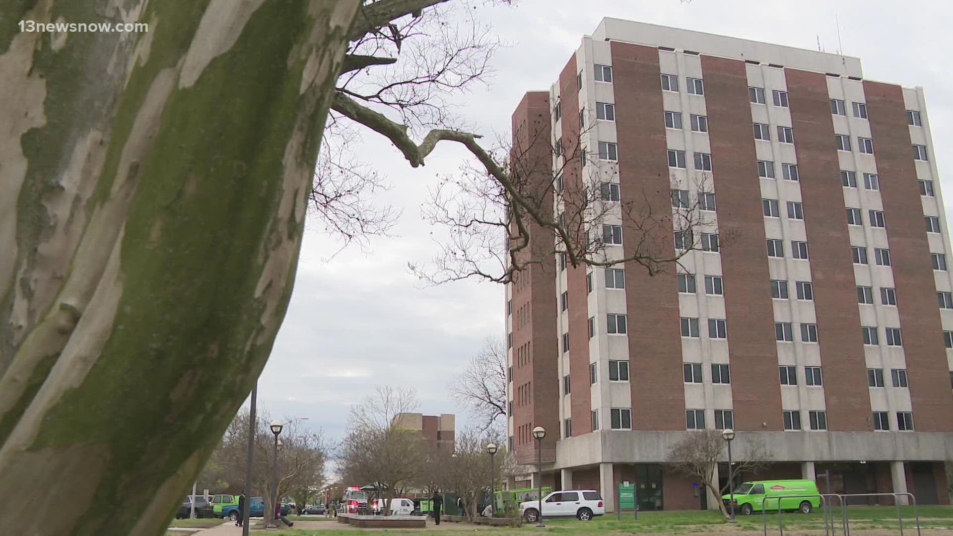 Fire In Dryer Air Duct At Nsu Triggers Sprinkler System 13newsnow Com