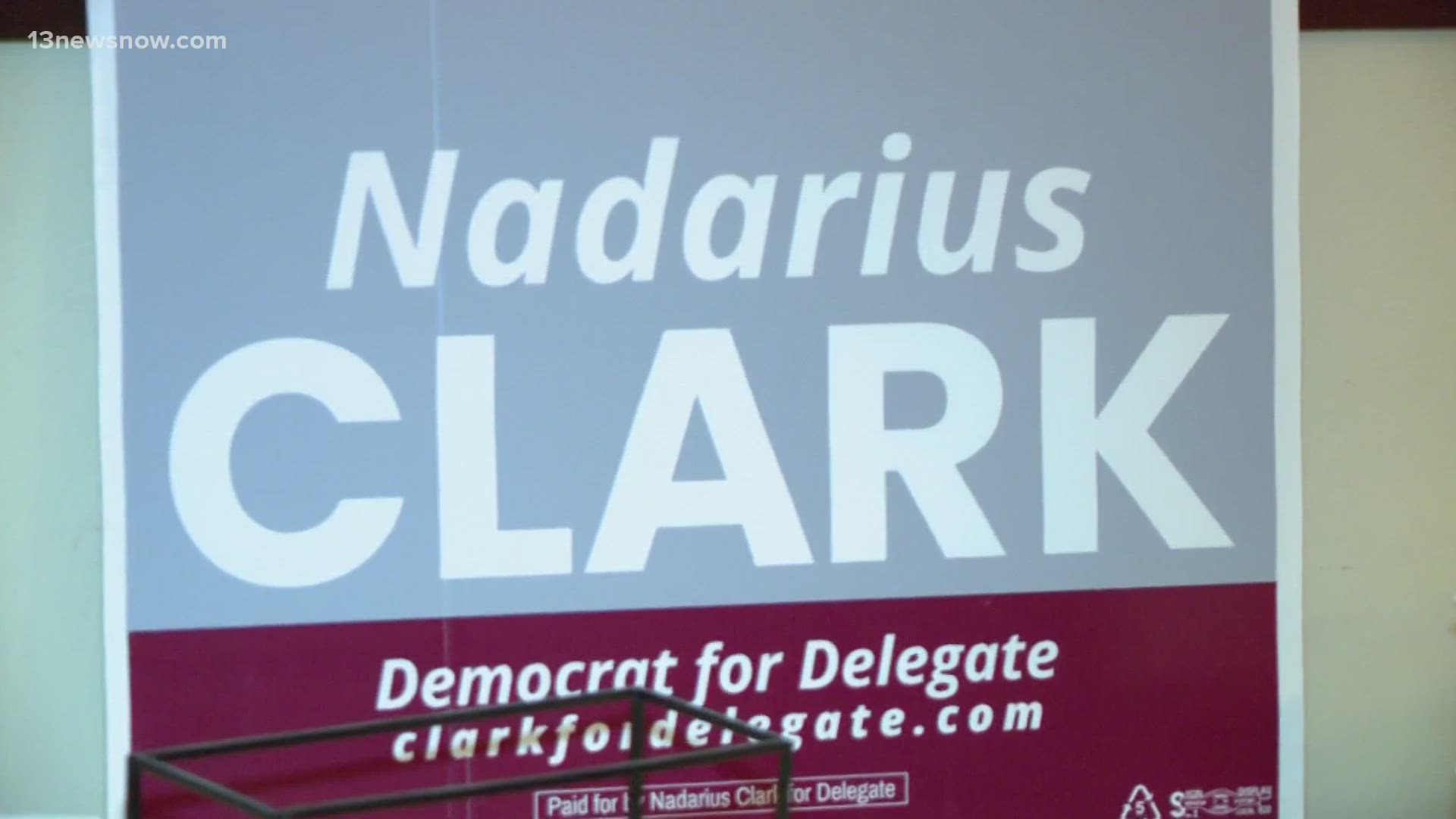 Nadarius Clark claims victory in Virginia's House District 84