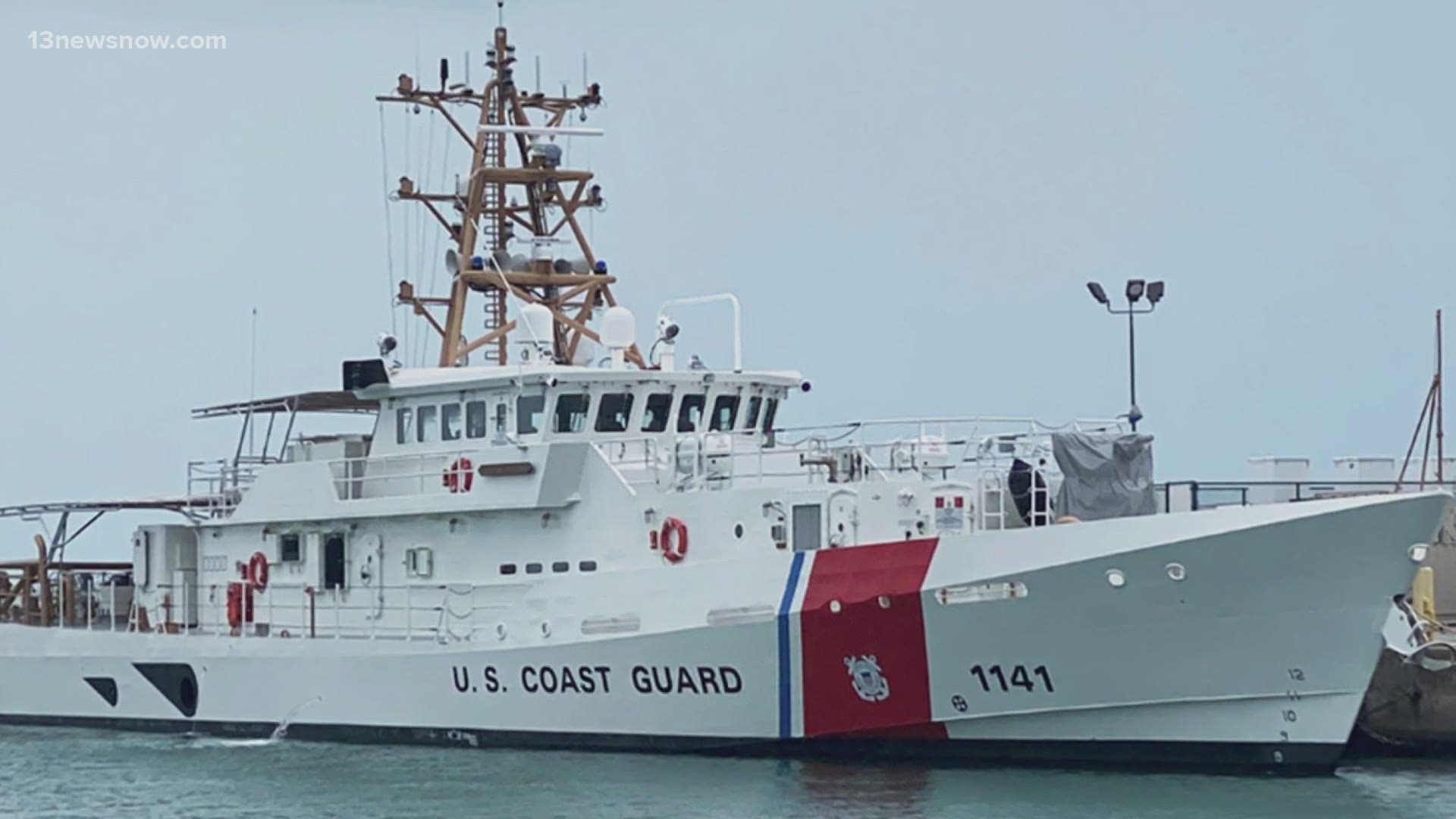 The ship is the Coast Guard's 41st Sentinel-class cutter and is the first of six FRCs planned for service in Manama, Bahrain.