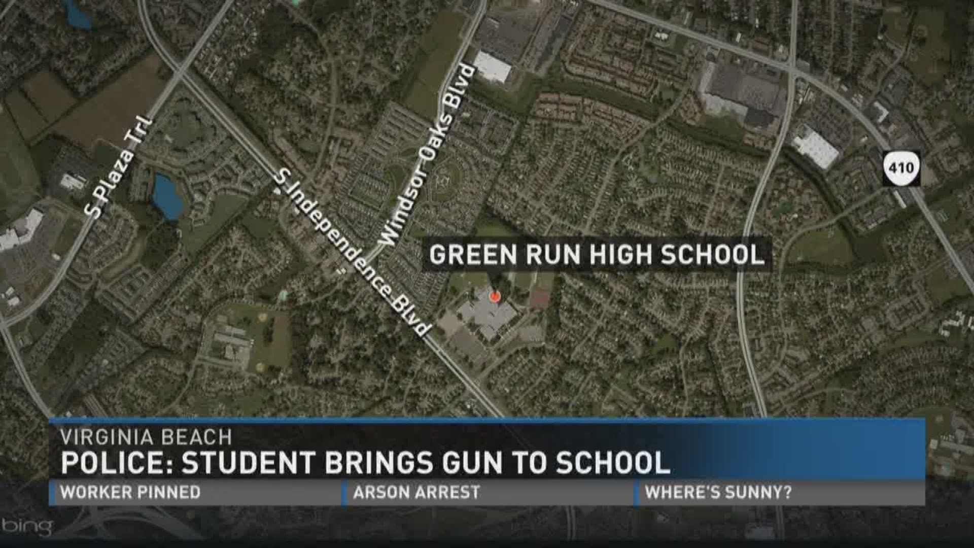 Police: Student brings gun to school