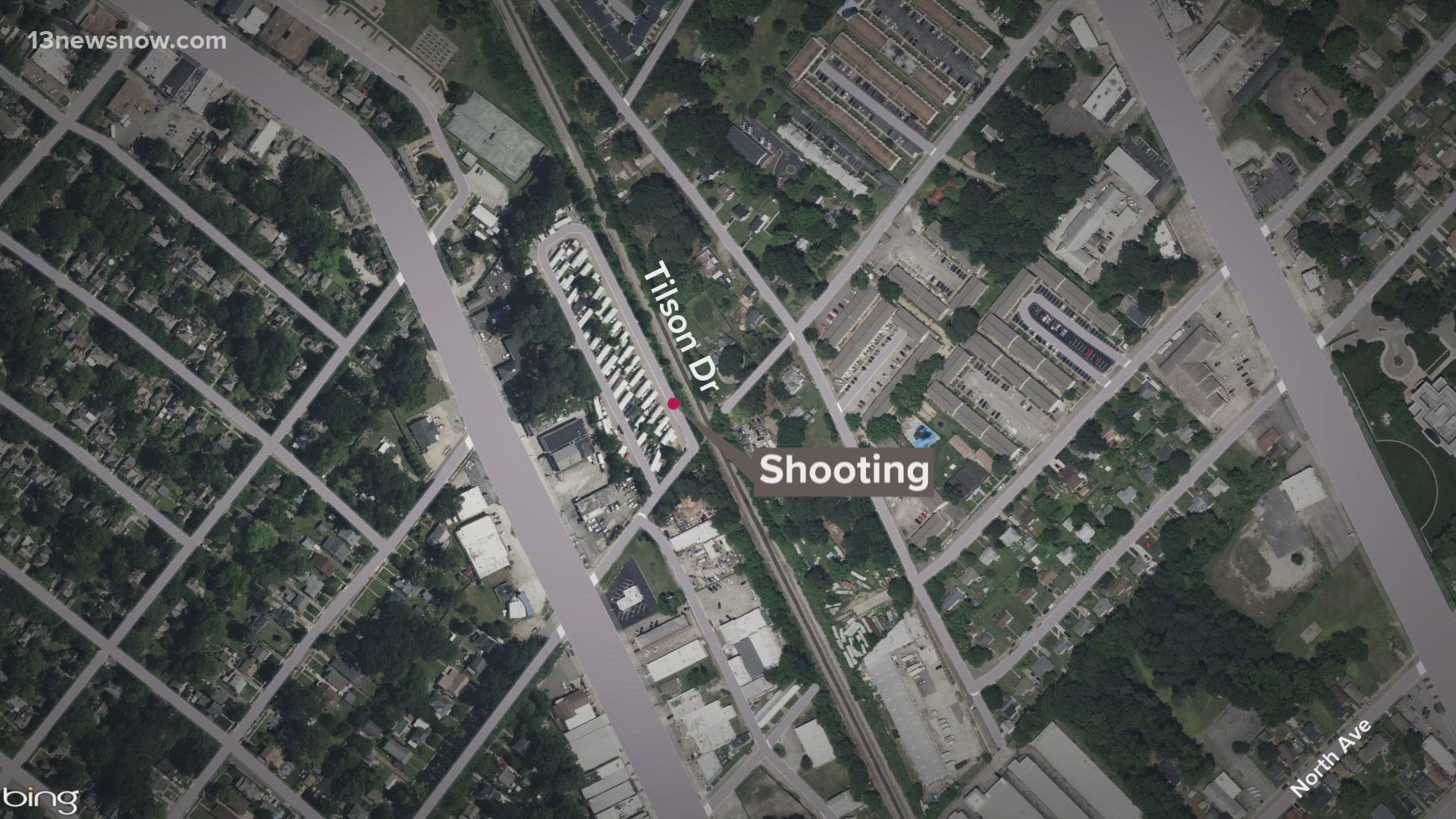 A victim declined treatment after he was shot Saturday.