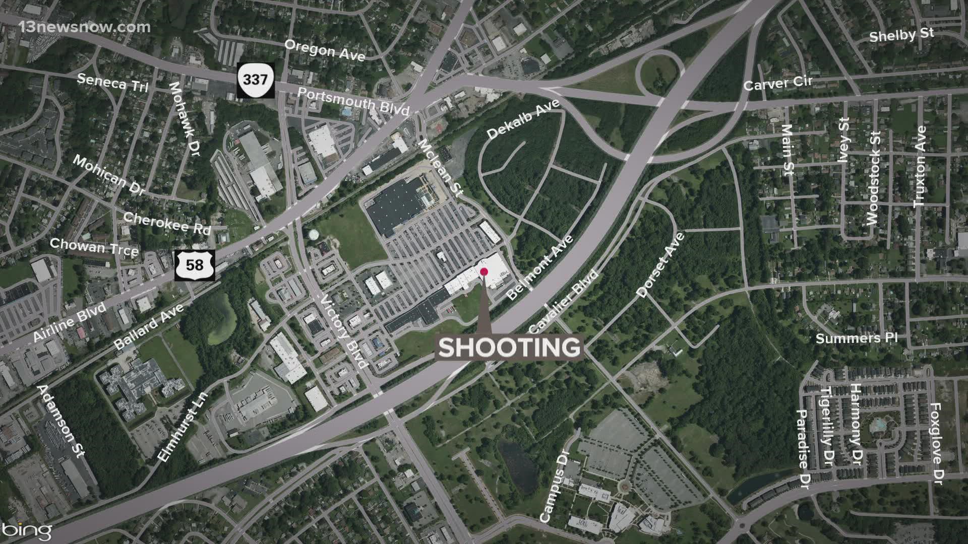 The shooting happened around 2 a.m. near the 4000 block of Victory Blvd.