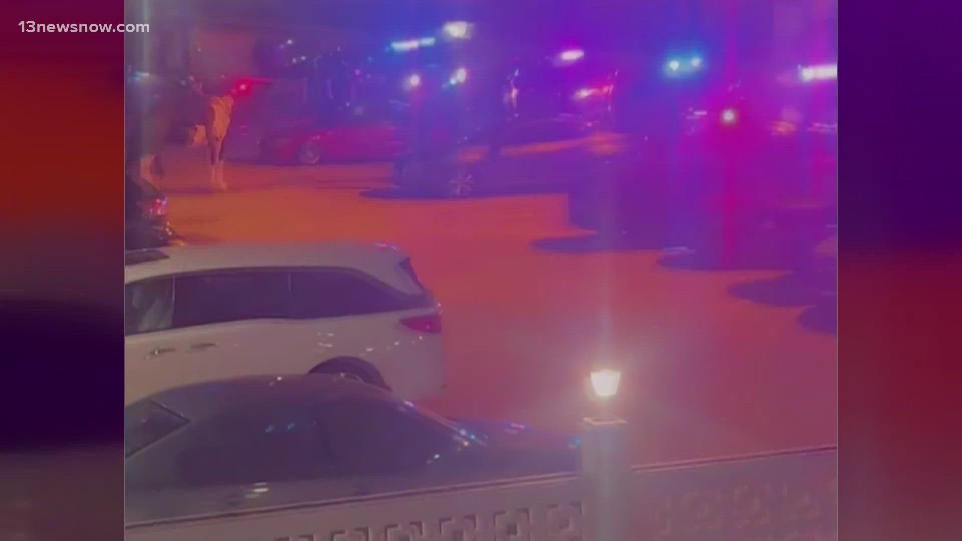 One person is recovering in the hospital after an overnight shooting on Pacific Avenue near the Beach Carousel Motel.