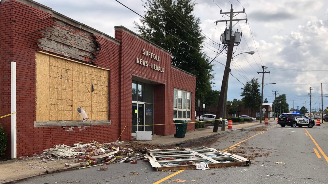 Suffolk News Herald Among Businesses Hit By Isaias Tornado 13newsnow