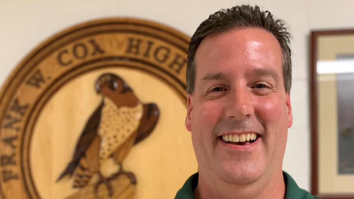 Cox High School assistant principal killed, woman seriously hurt after