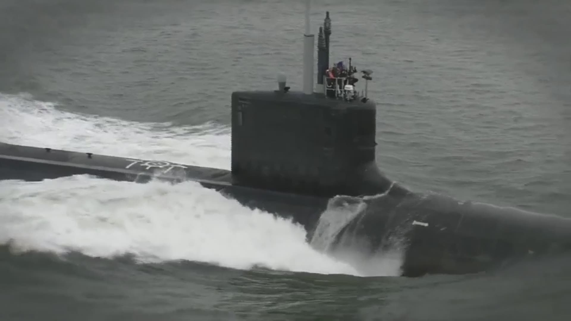Known as alpha trials, the shipbuilder tested Indiana's systems and components, which included submerging the sub for the first time and completing high-speed maneuvers. Video courtesy Huntington Ingalls Industries
