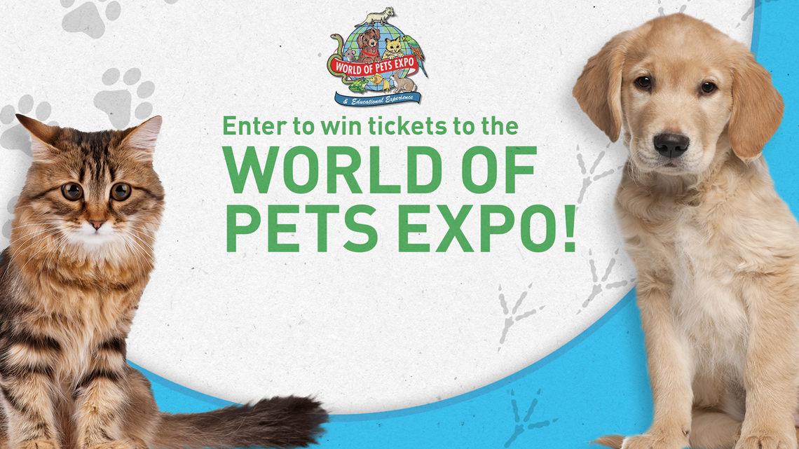 Enter to win tickets to the World of Pets Expo!