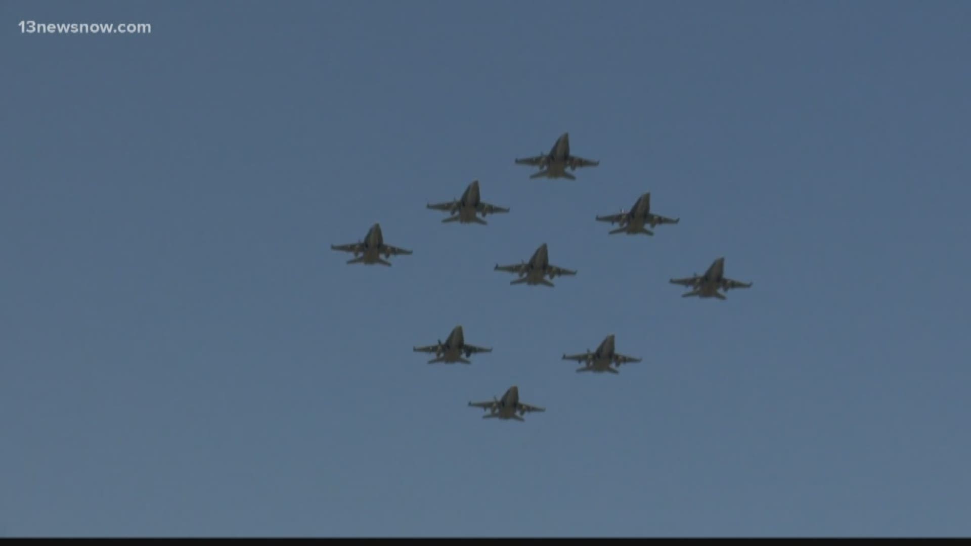 13News Now Mike Gooding talked to the Blue Angels, the stars behind the NAS Oceana Air Show, who return to Virginia Beach this year!