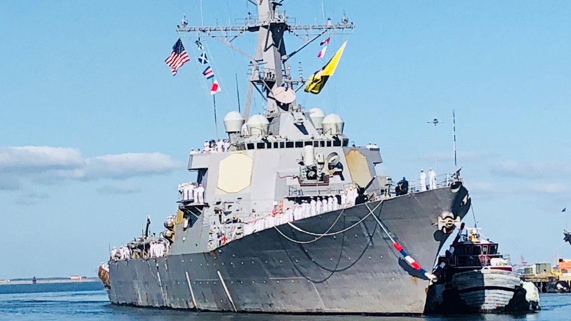 Shipyard subcontractor killed while working on USS McFaul - Vimarsana News