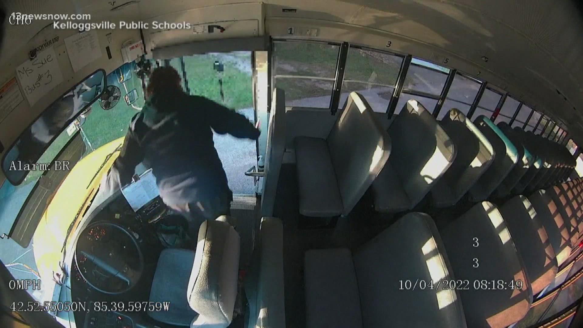 The carjacker stole a car that had a toddler in the backseat. A school bus driver called 911 and radioed other drivers -- one of whom had just passed the child.