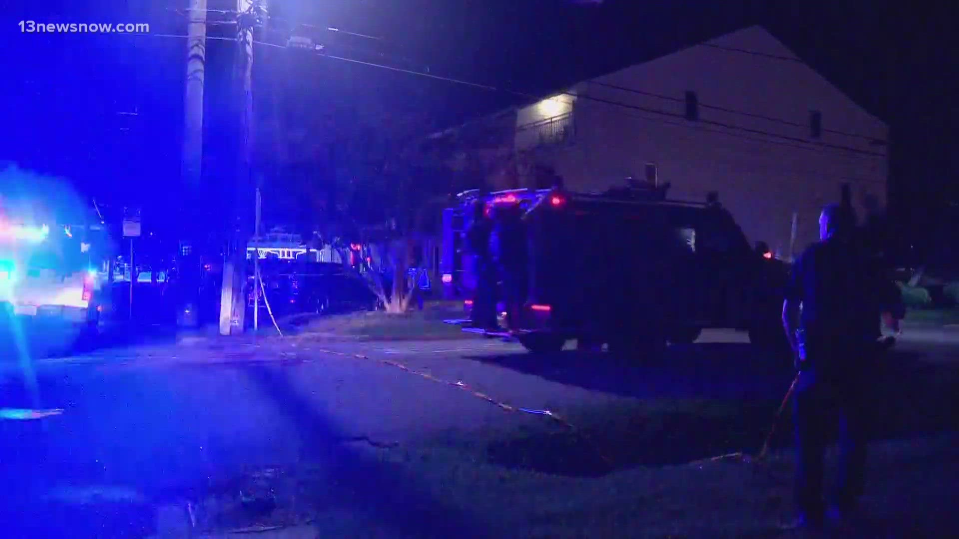 According to police, an individual barricaded themselves inside somewhere in the 500 block of 18th Street in the VIBE District near the Virginia Beach Oceanfront.