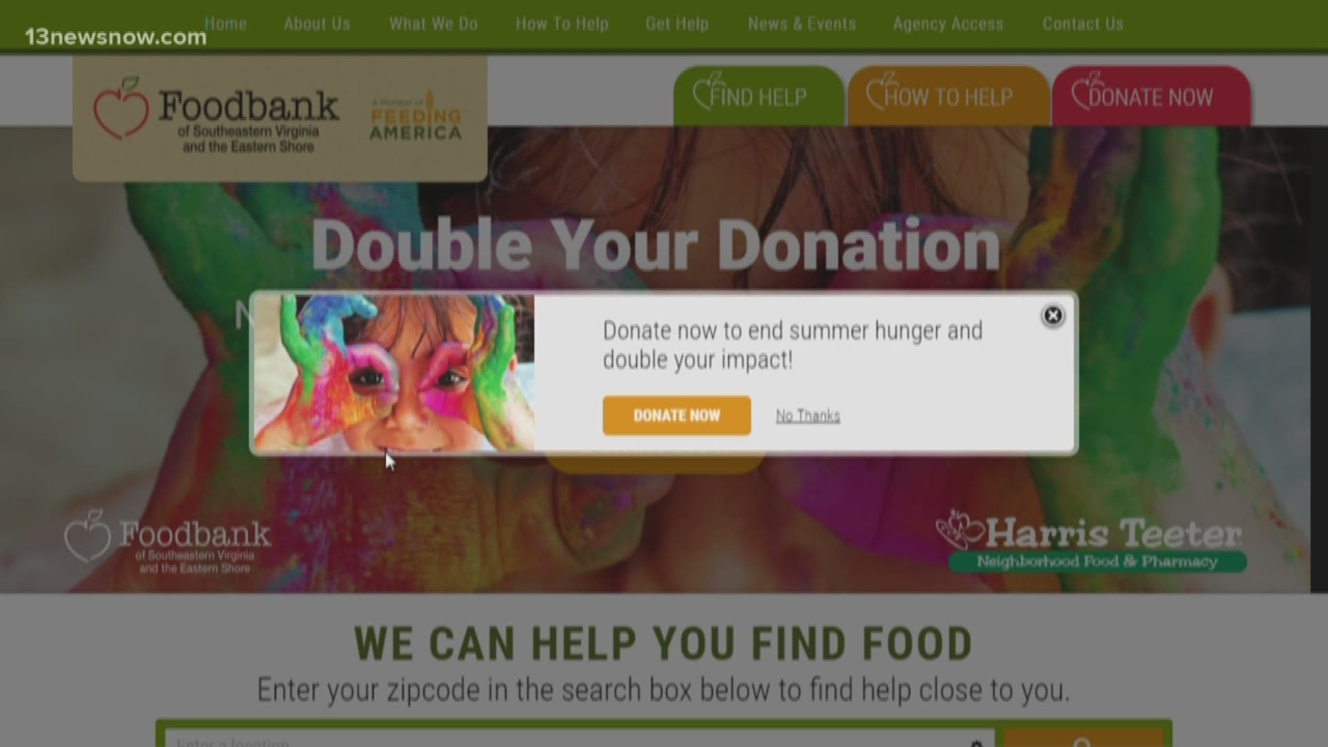 The Foodbank of Southeastern Virginia and the Eastern Shore needs your help with it's 'End Summer Hunger' campaign.