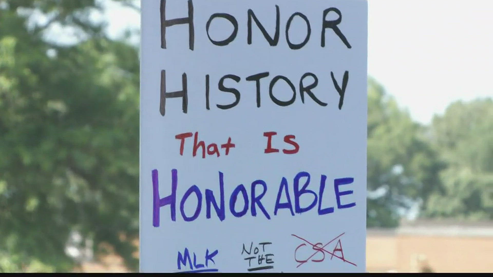 The Hampton branch of the NAACP and other local groups held a rally Sunday to support the name change at the Jefferson Davis Middle School. They also want a new name for the Campus at Lee, which is named after Gen. Robert E. Lee.