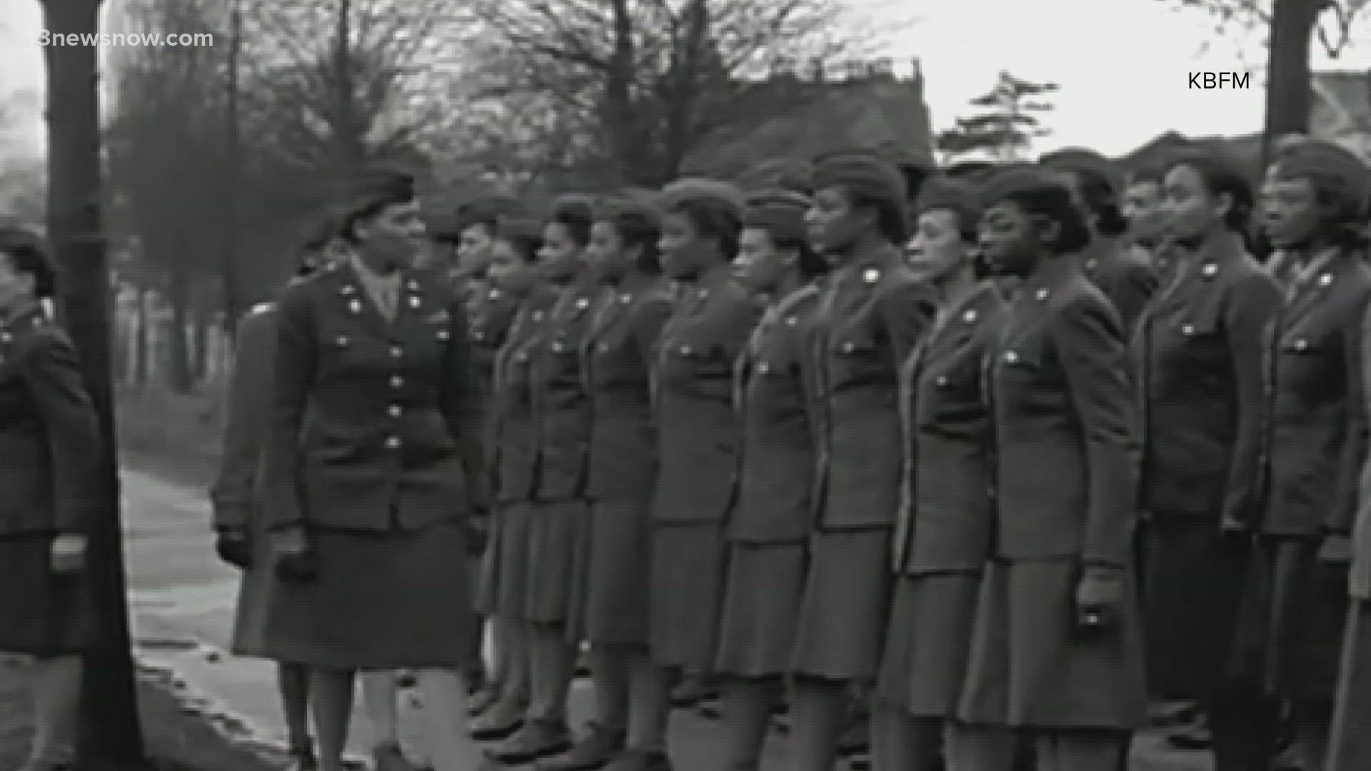 Anita Fletcher loves sharing her mother's story about serving in World War 2's only Black female unit. Now, she has made a special connection close to home.