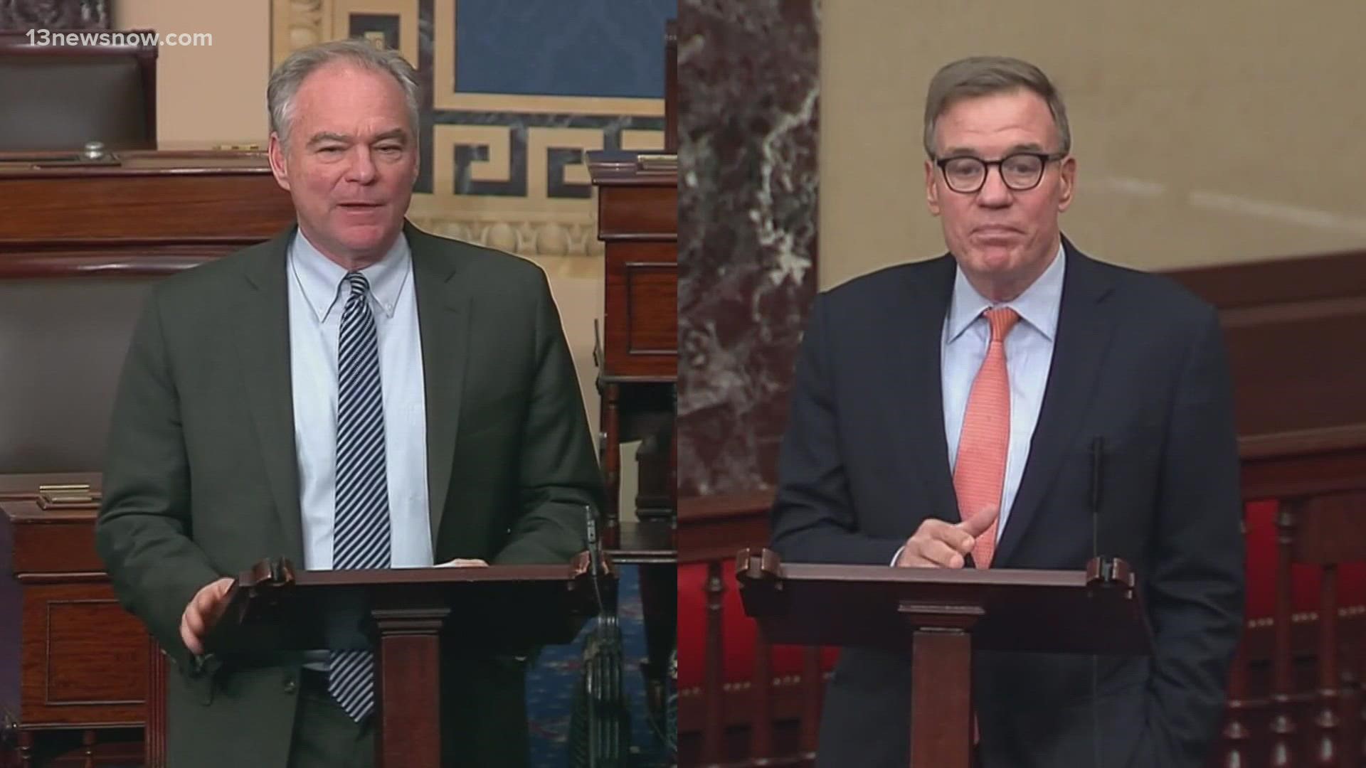 Democratic Sens. Warner and Kaine said they would be concerned if women didn't have a safe place for abortions. The Republican party pledged to defend human life.