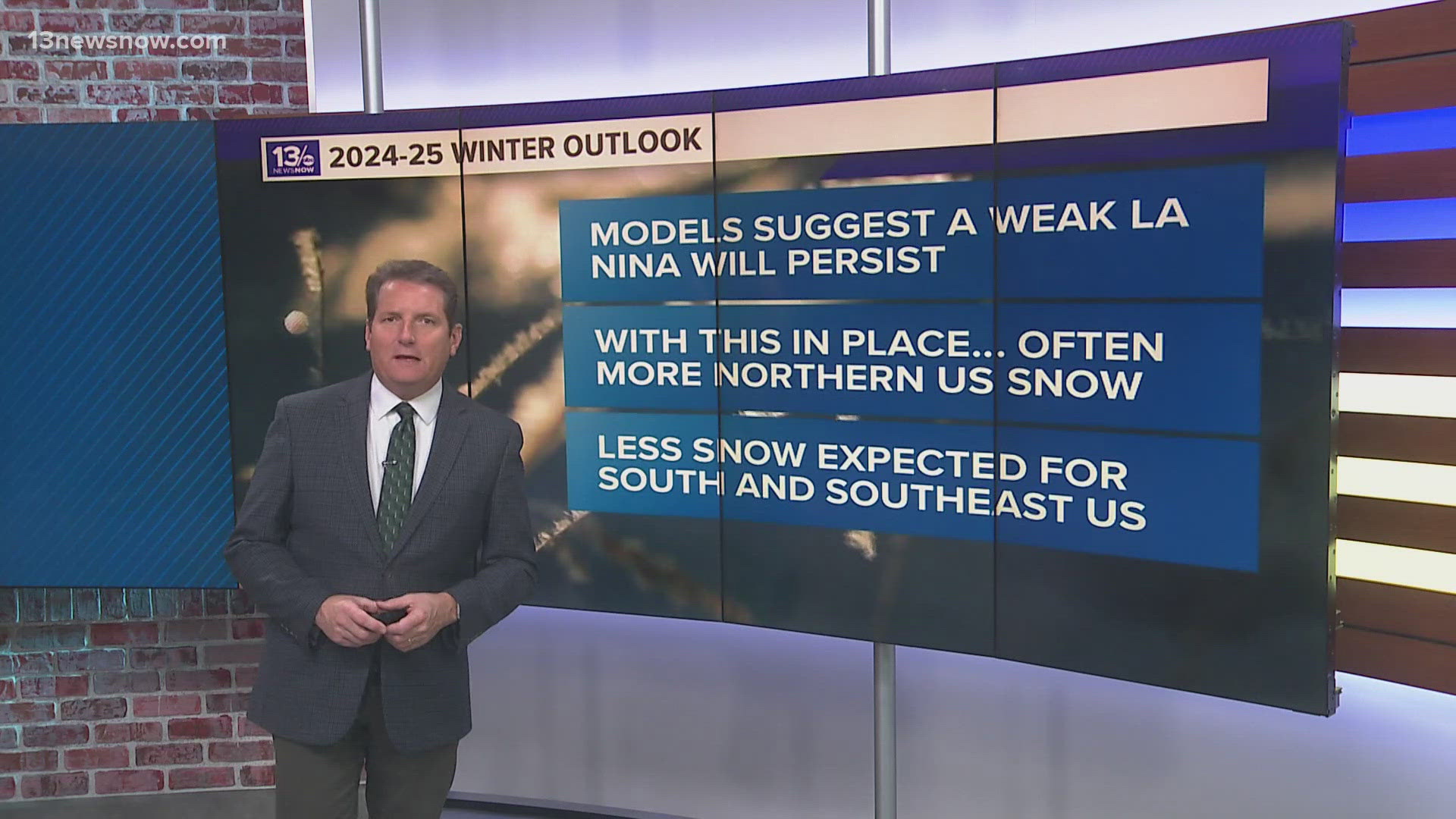 13News Now Meteorologist Craig Moeller breaks down the statistics of winters past, and an outlook for this year's upcoming winter season.