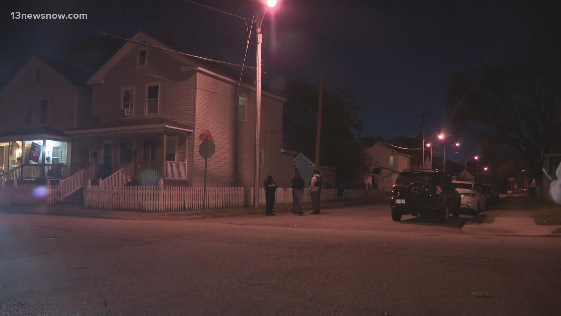 Police said the shooting happened at the intersection of Walker Avenue and Lancaster Street.