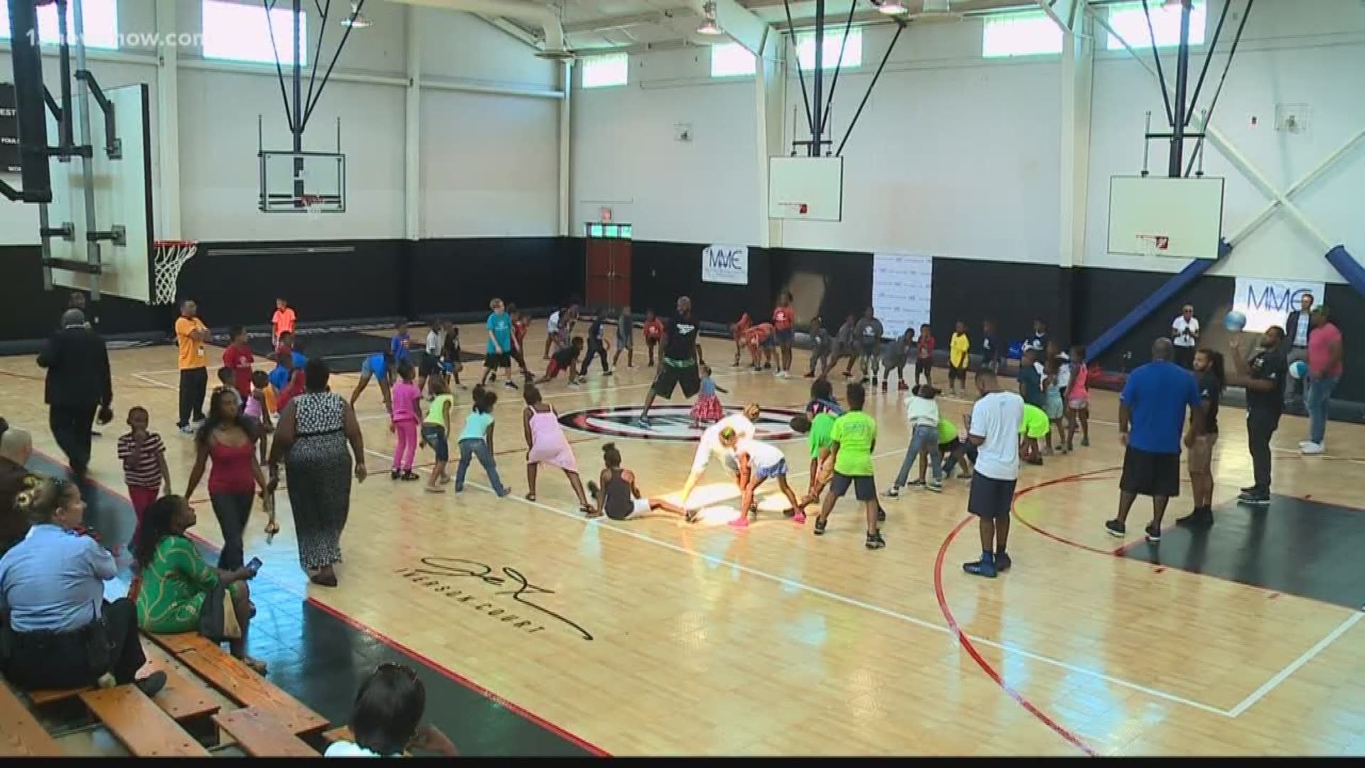 Kids in Newport News will be hitting the hardwood, thanks to a gift from A I!
