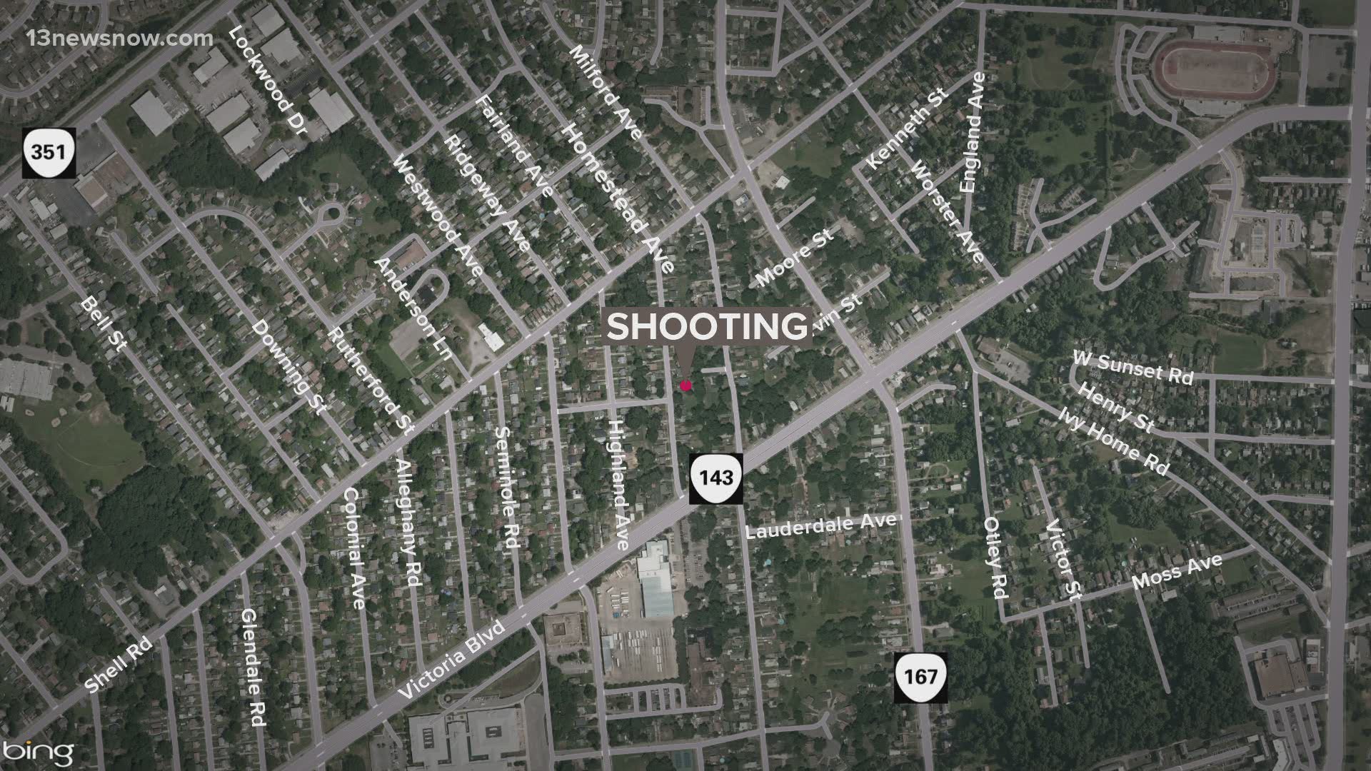 An 18-year-old man was shot on Homestead Avenue. A 16-year-old boy was shot on Shell Road. Both have injuries not considered life-threatening.