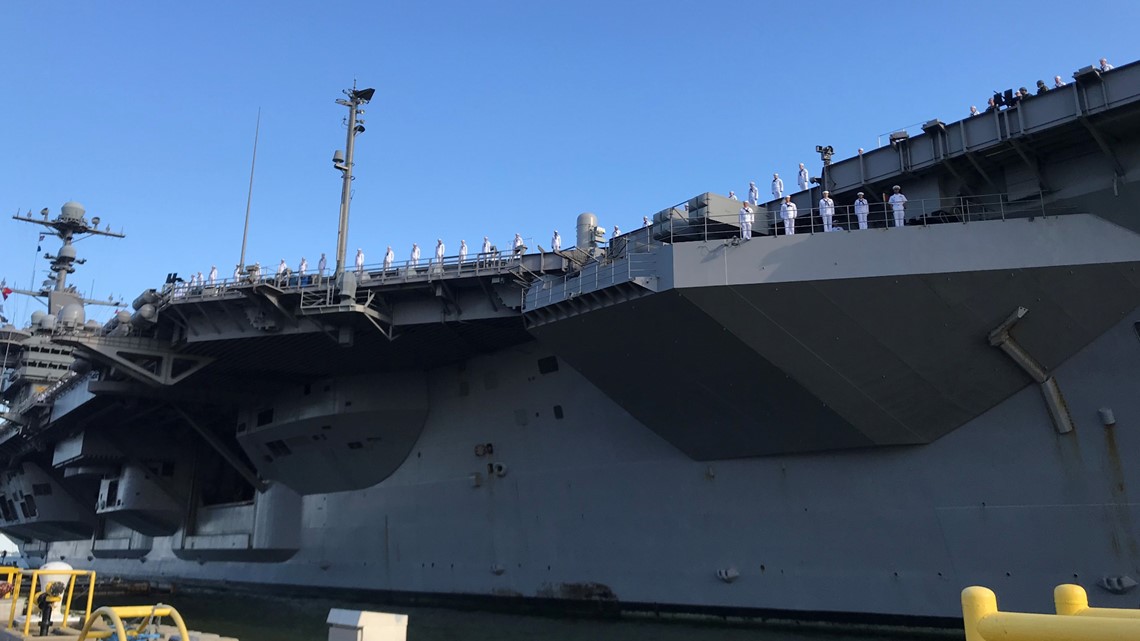 USS John C. Stennis makes Naval Station Norfolk its new homeport ...