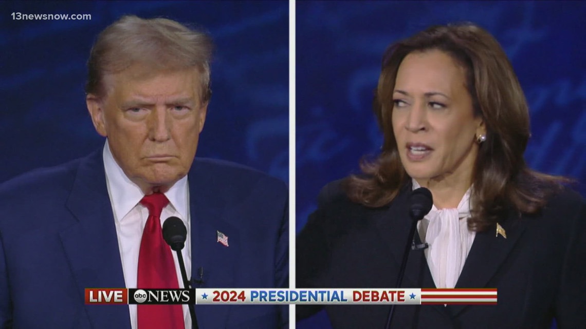 Kamala Harris and Donald Trump detail their starkly different visions ...