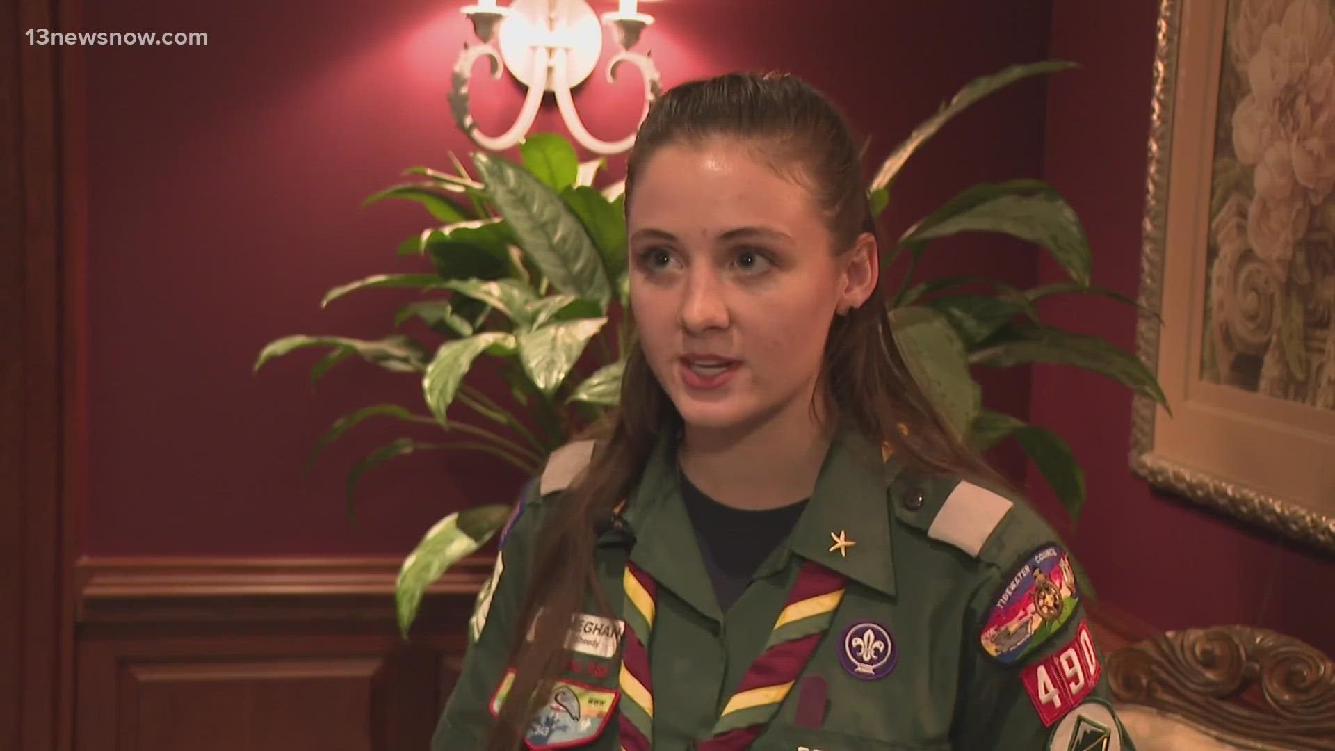 It's been a few years since girls have been allowed to join the "Boy Scouts of America".