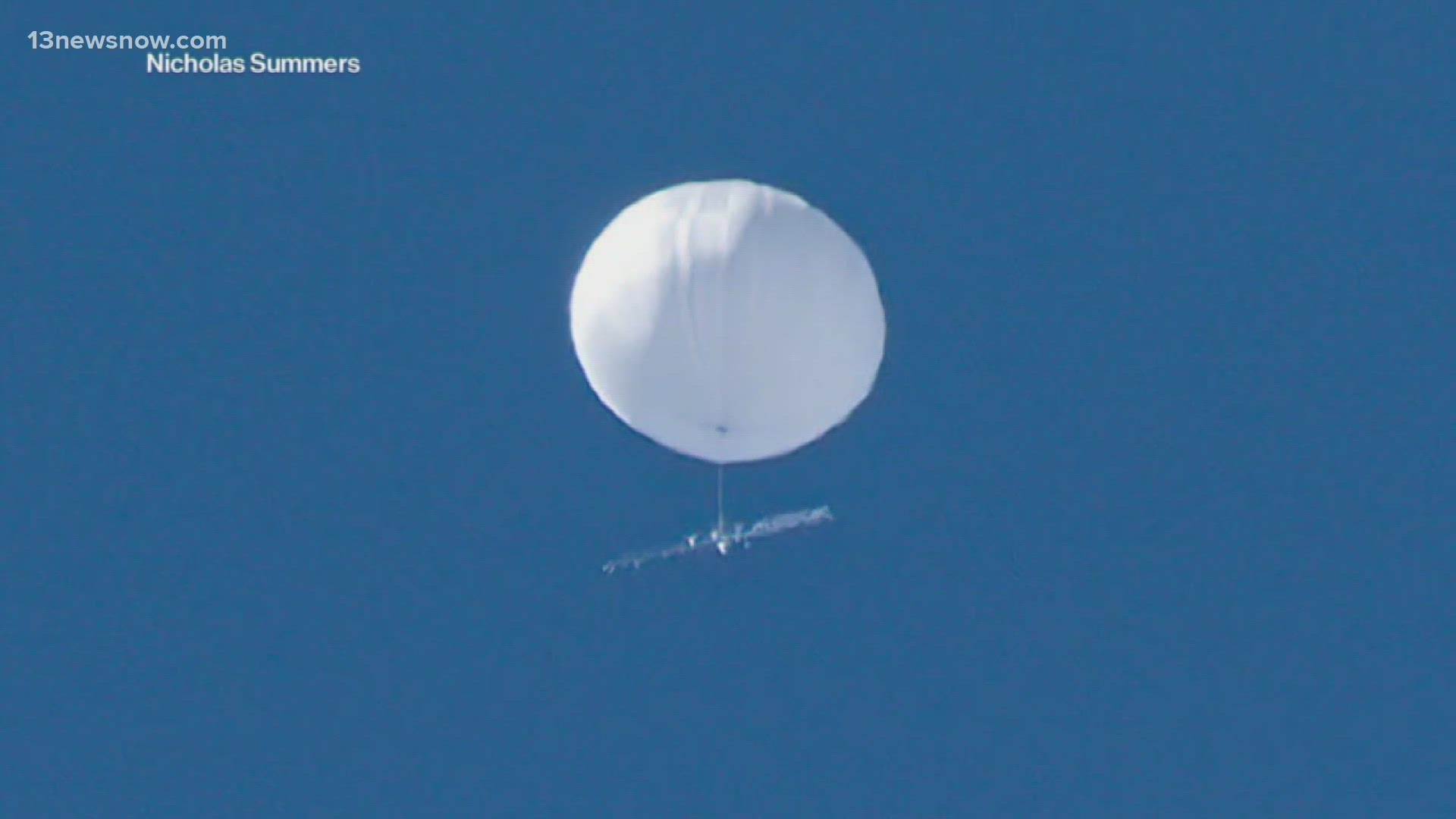 Small, nonthreatening balloon intercepted over Utah | 13newsnow.com