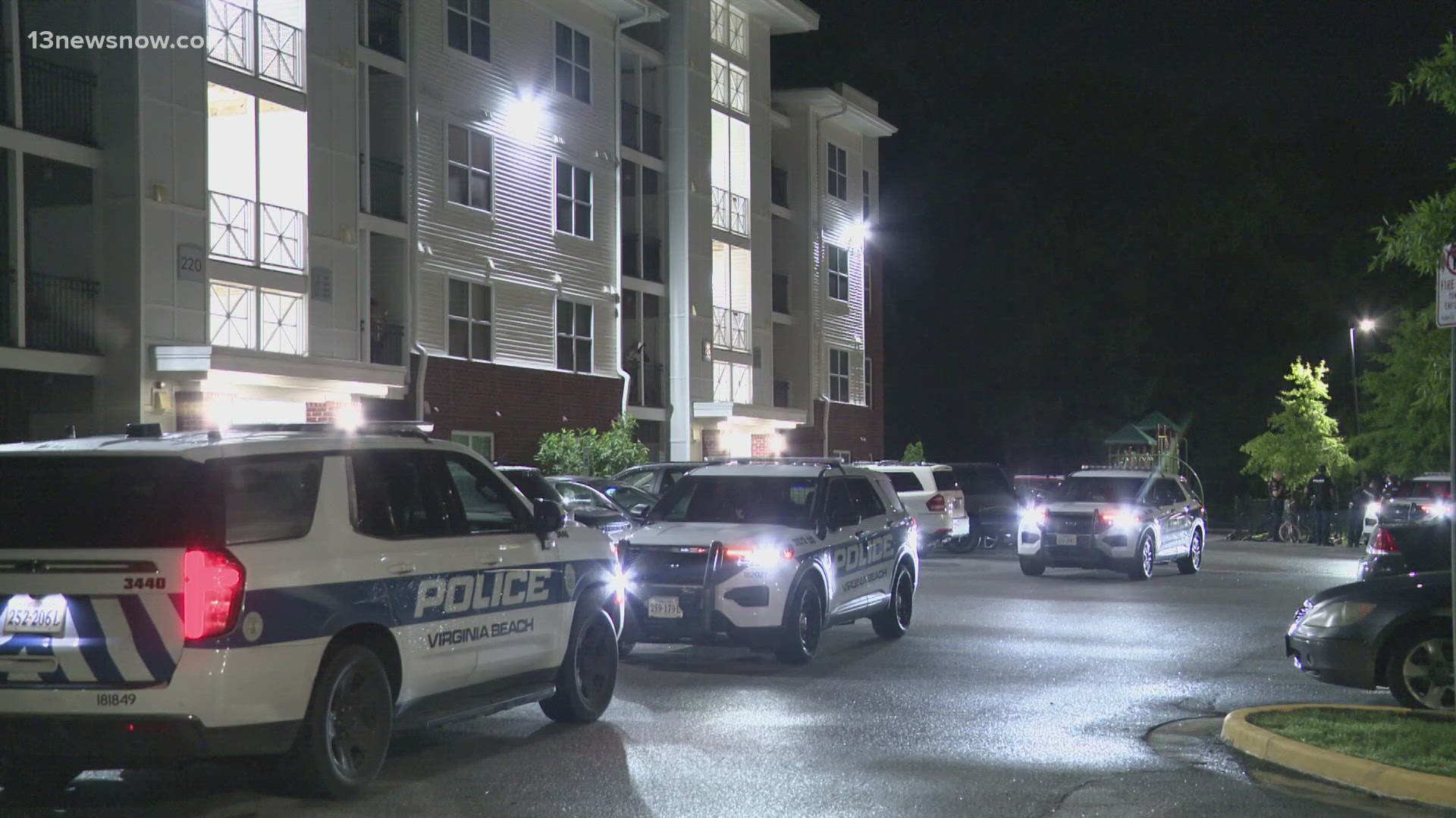 Police are investigating a shooting on Standard Lane in Virginia Beach.