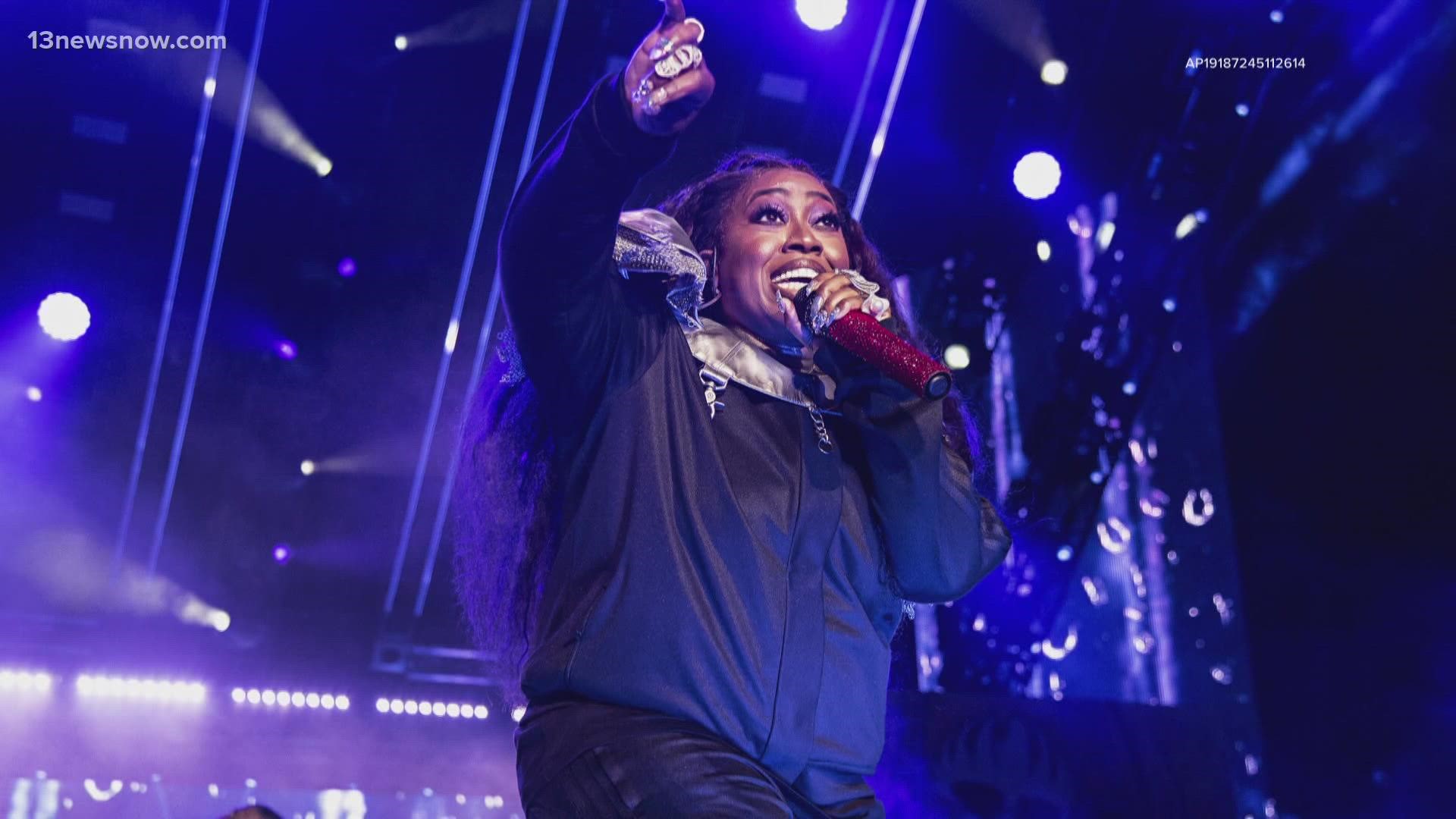 Vice Mayor De'Andre Barnes announced Wednesday that the music legend will return to her hometown to celebrate "Missy Elliott Boulevard."