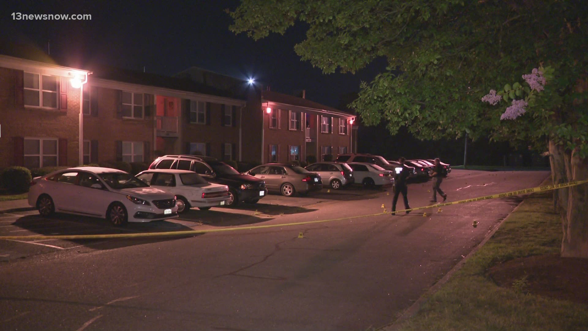 It happened in the 4200 block of Reid Street. The man was declared dead at the hospital.