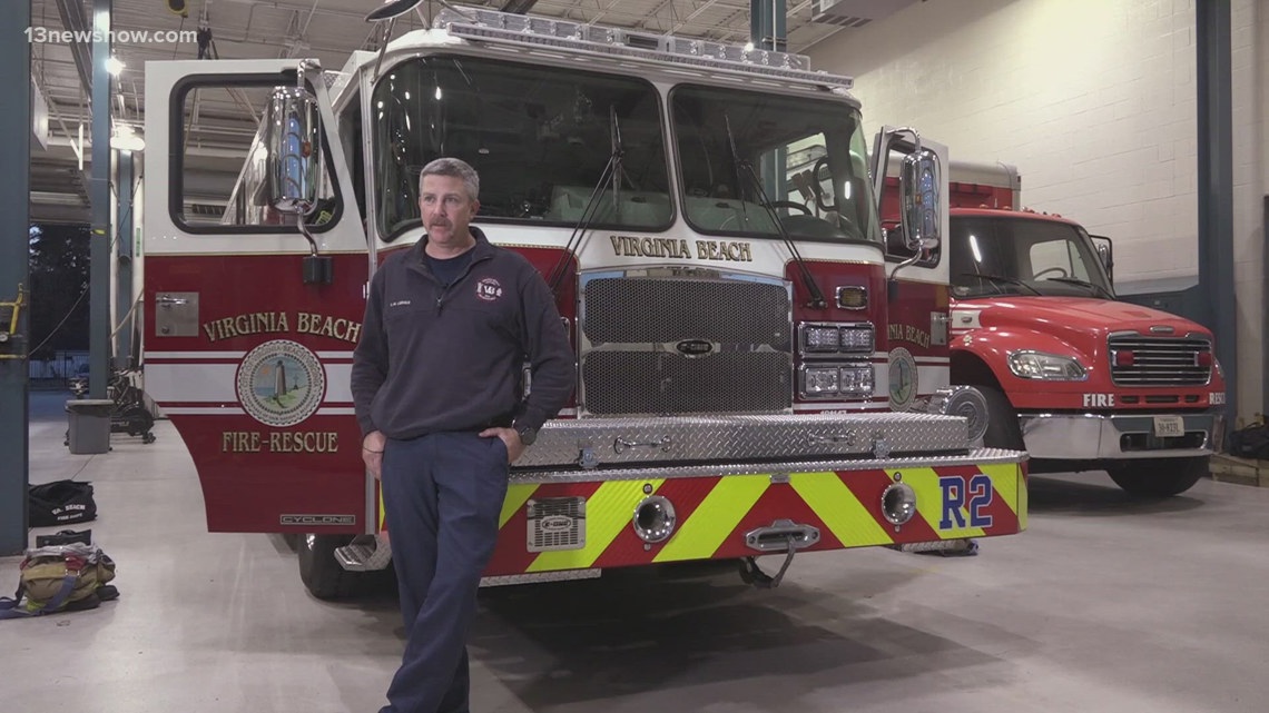 Virginia Beach firefighters stay vigilant on Christmas amid rising fire incidents