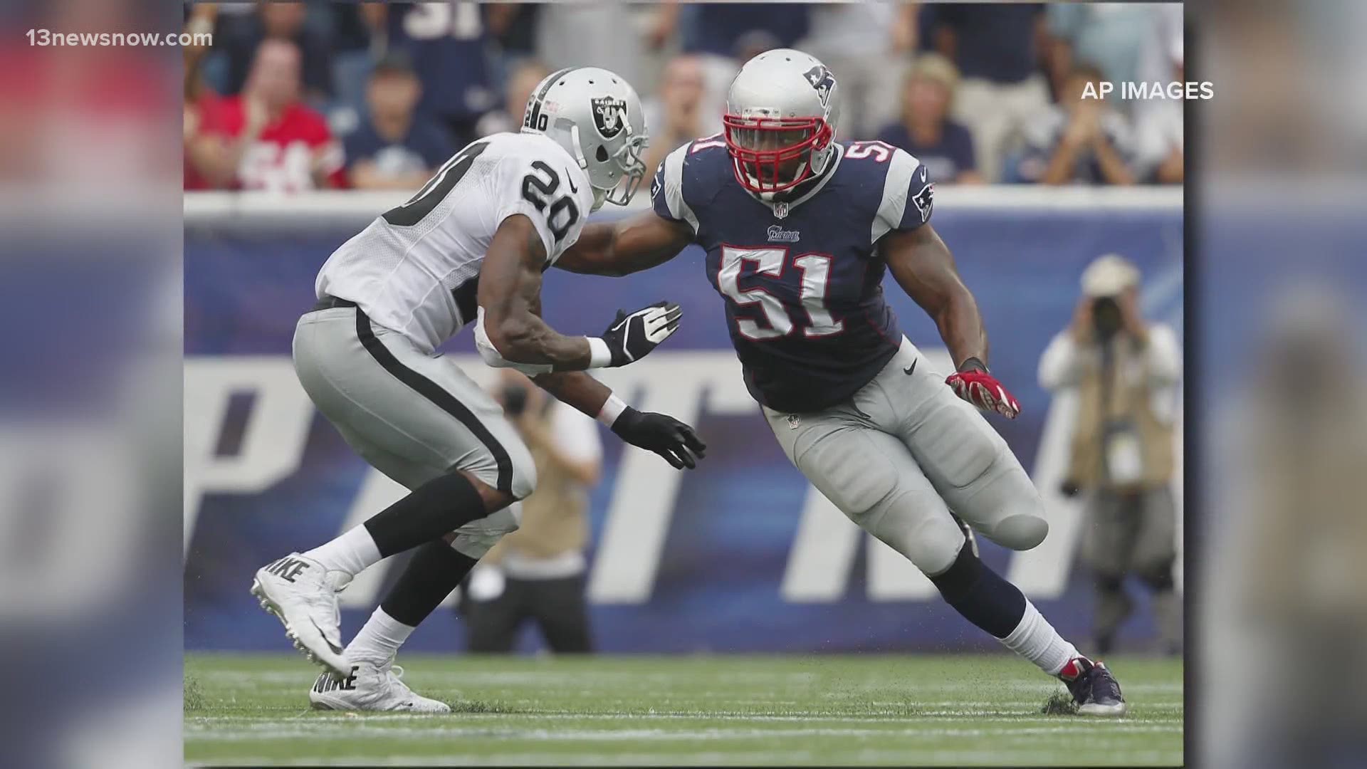 Jerod Mayo was a 2-time Pro Bowl linebacker with the Patriots. He would be apart of their 2014 Super Bowl title team.