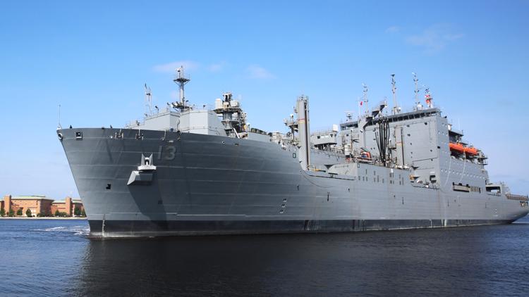 Search and rescue efforts underway after mariner goes missing aboard USNS Medgar Evers