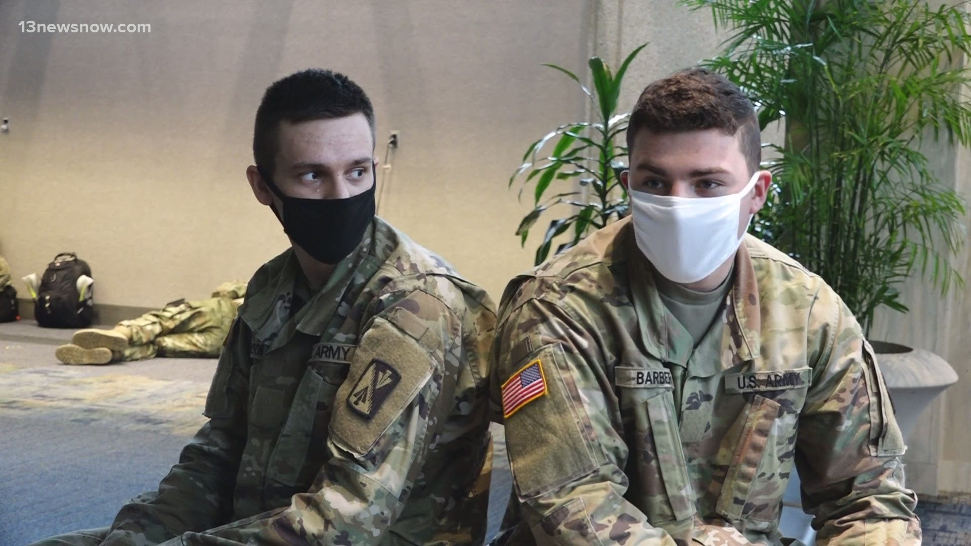 The USO didn't stop taking care of servicemembers because of the pandemic - they just added face masks to their "goodbye" flight care packages.
